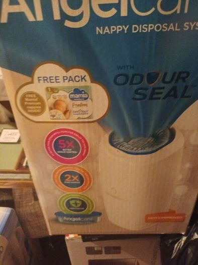 Angel Care  Nappy Disposal  System   Odour seal.  B.N.W.T