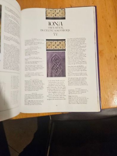 The Celtic Collection By Alice Stormore.  25 Original Knitwear Designs.  Photographs By Mike Budd. Large Volume Hardback In Good Condition.  See Photos For Same.