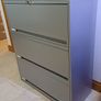 Steel Slider 3 Drawer Filing Cabinets Image 3