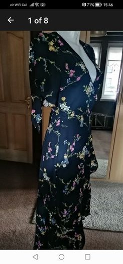 beautiful new Oasis wrap overdress