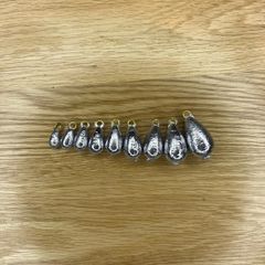 Bell sinker weights 3,5 to 57 gr