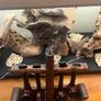 1920s Tallent London HMS Victory Oak Pipe Holder & Pipes Image 4