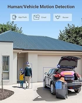 NEW SALE | CCTV Camera System Outdoor, Smart Human/Vehicle Detection, 8 x 2MP Security Bullet Cameras and 3K Lite 8CH Surveillance DVR with 1TB HDD