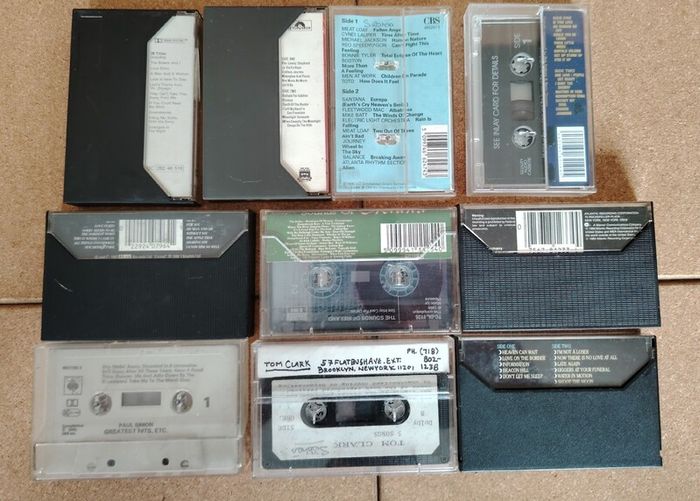 Ultimate Vintage Cassette Tape Collection - 28 Albums (70s/80s/90s Rock, Pop, Reggae & Rare Tapes)