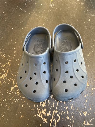 kids crocs size 1 NAVY