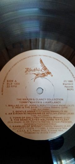 The Makem & Clancy Collection - LP - Irish Music - Blackbird Records - 1980