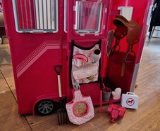 our generation horse trailer carrier box  horse travel with accessories