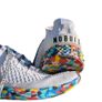NOBULL men's Wild Aspire White & Multicolor Knit Runners Image 2