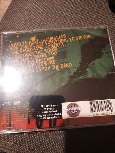 LAMB OF GOD: Ashes of the Wake CD- (Autographed by Alex Skolnick of Testament)