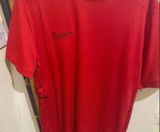 mens red nike dri fit T-shirt