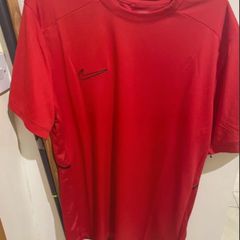 mens red nike dri fit T-shirt