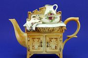 Rare Collectible Royal Albert 'Old Country Roses' Large Washstand Teapot  by Cardew Design