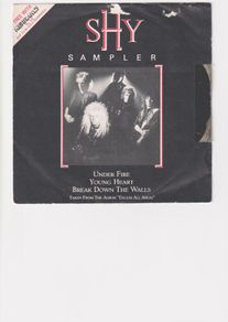 Shy Kerrang  Promo Under Fire Uk Pressing 1987 Single Picture Sleeve