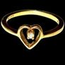 Vintage 9ct Hallmarked Diamond Suspension Ring Image 10