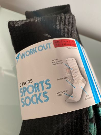 Men's Sports Socks 5 pairs