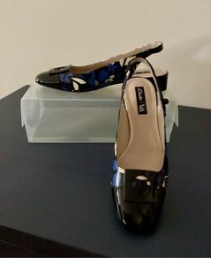 Clarks V&A Collection Slingback Shoes UK 7.5 Limited Edition New