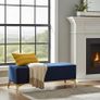 Upholstered Bench Luxor 120x40cm Image 9