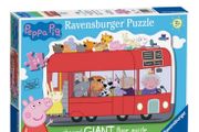Ravensburger Peppa Pig Floor Puzzle London Bus 24 Pieces Age 3+ EUC