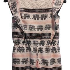 Girls elephant playsuit 5-6 age
