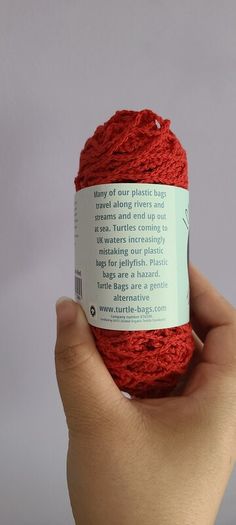 Mesh Bag in Red