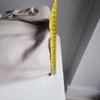 Leather Shoulder Bag, Greige Image 5