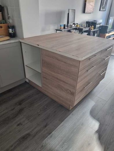 Custom Made Kitchen Island - Large, Heavy Duty