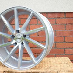 17" Vossen CVT Type silver Alloys Seat Audi Skoda Vw 5x112