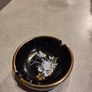 Mosis Ashtray Or Small Dish Hand Made In Cyprus 24 K Gold . Image 3