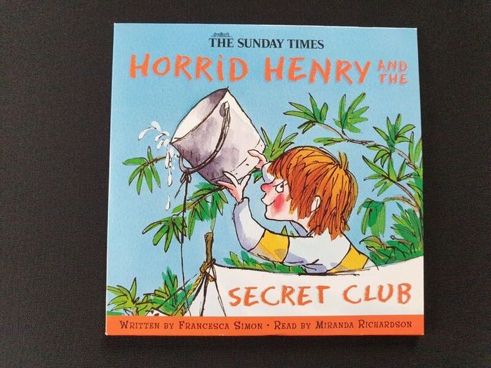 Horrid Henry and The Secret Club CD audiobook Francesca Simon Miranda Richardson