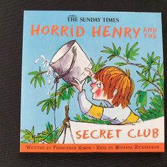 Horrid Henry and The Secret Club CD audiobook Francesca Simon Miranda Richardson