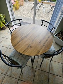 Table and chairs