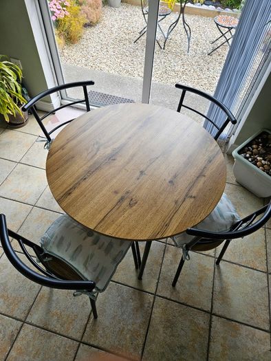 Table and chairs