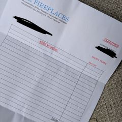 Fireplace Voucher
