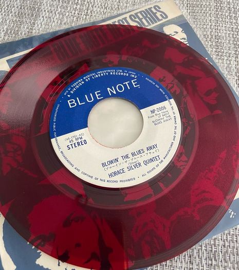 Horace Silver Quintet 7" record red vinyl Blue Note jazz