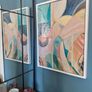 Large Original Abstract Painting Contemporary Art Modern Irish abstract art Framed Warm Art Deco Art Image 6