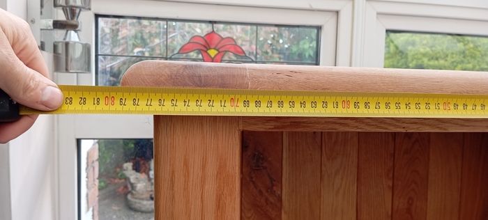 Solid Wood Bookcase with Storage Drawer Dublin 6