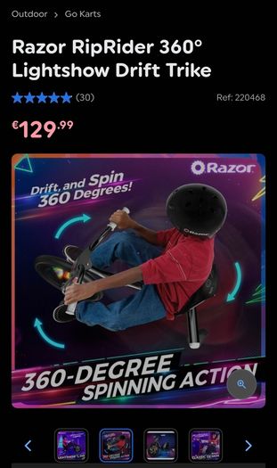 razor rip rider 360 drift trike