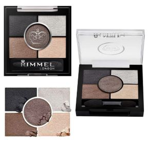 Rimmel Glam'Eyes HD 5-Colour Eyeshadow Palette - 023 Foggy Grey - New