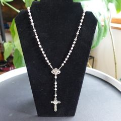Vintage 925 Sterling Silver Filigran Rosary