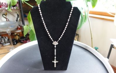 Vintage 925 Sterling Silver Filigran Rosary