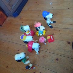 Snoopy toys from McDonalds