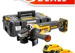 Dewalt DCG405N 18V XR Brushless 125mm Angle Grinder with 2 X 5Ah