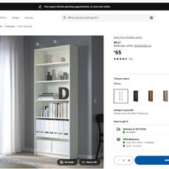 2 IKEA BILLY Shoe Storage Units with 4 HOGBO Glass Doors & 11 GREJIG Shoe Racks