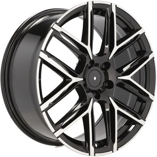 19" SQ3 Type black Alloys Seat Audi Skoda Vw 5x112