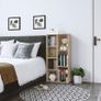 New 7 Compartment Bookcase Display (Colour Choice) - FREE P&P Image 4