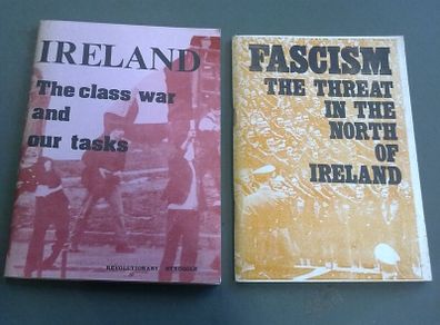 Revolutionary Struggle 2 booklets Ireland Irish
