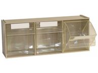 main image for ad Madia 5 3-Box Tilt Bin Container For Small Storage Needs (600X210X242Mm)