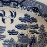 Beautiful Large Willow Pattern Turkey Platter, Made in Japan, Would Hold a Whopper Turkey! Image 3