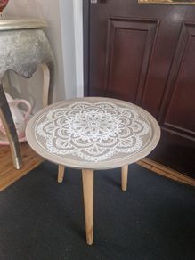 Wooden side table