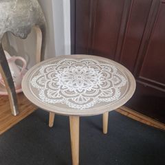 Wooden side table